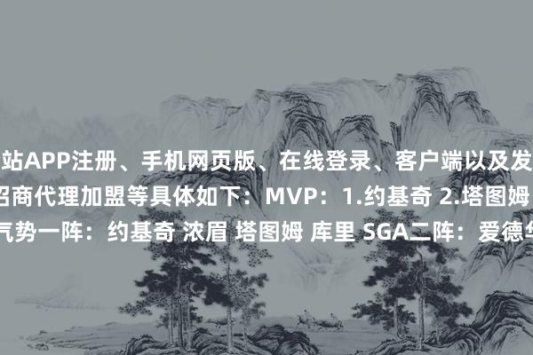 全站APP注册、手机网页版、在线登录、客户端以及发布平台优惠活动信息、招商代理加盟等具体如下:MVP:1.约基奇 2.塔图姆 3.浓眉 4.SGA 5.库里最好气势一阵:约基奇 浓眉 塔图姆 库里 SGA二阵:爱德华兹 福克斯 东契奇 米切尔 詹姆斯三阵:字母 杜兰特 文班 小瓦格纳 欧文月最好在意球员:1.文班 2.追梦 3.丹尼尔斯月最好少壮:1.麦凯恩 2.克内克特 3.卡林顿月最快朝上球员:1.布劳恩 2.库利巴利 3.马瑟林月最好第六东谈主:1.普里查德 2.伊森 3.希尔德月最好栽培:1.阿特金森(骑士) 2.卢(快船) 3.科尔(骁雄-开云(中国登录入口)Kaiyun·体育官方网站